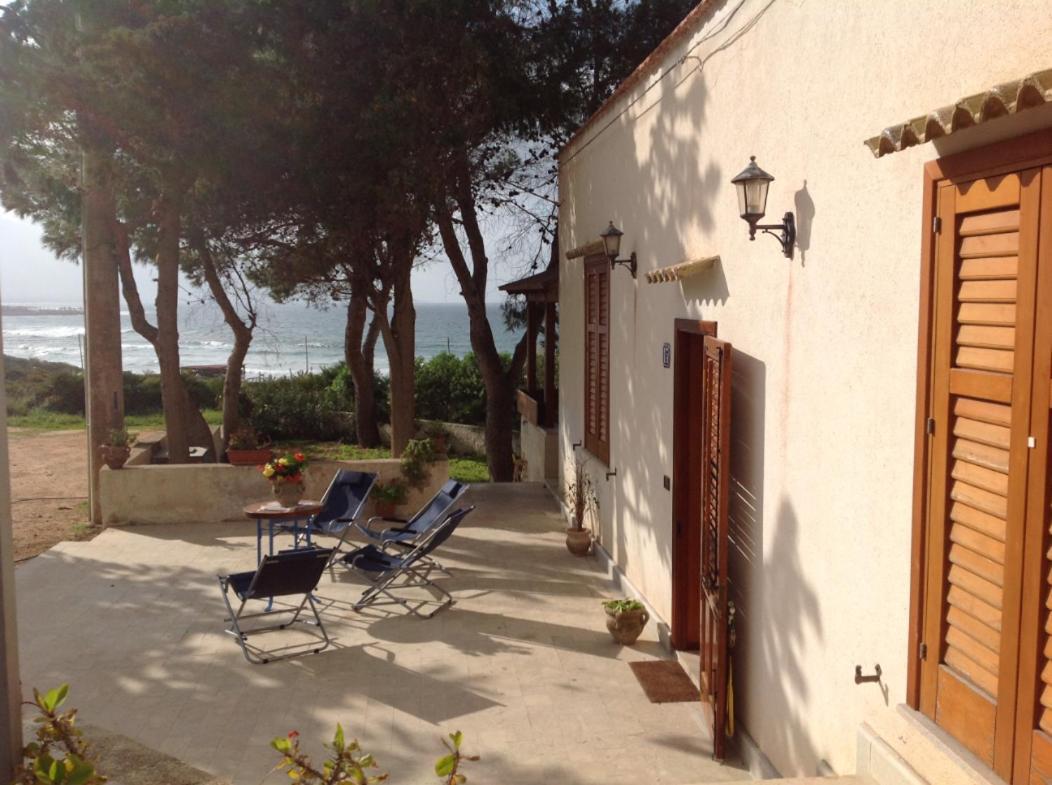 Casa Con Verande Sul Mare A 2 Minuti A Piedi Dalla Spiaggia Custonaci Exterior foto
