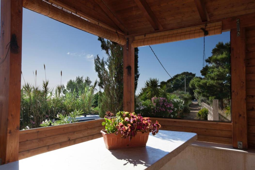 Casa Con Verande Sul Mare A 2 Minuti A Piedi Dalla Spiaggia Custonaci Exterior foto