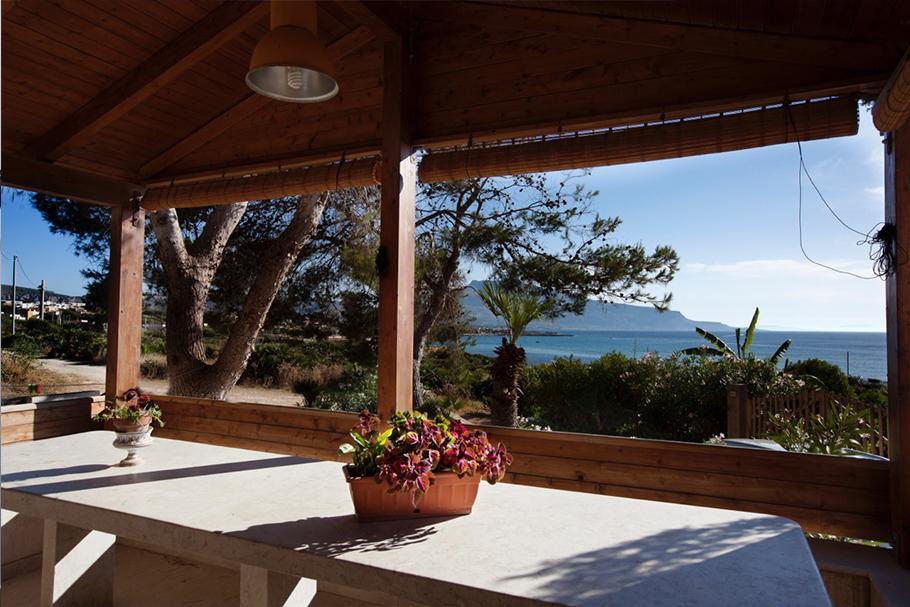 Casa Con Verande Sul Mare A 2 Minuti A Piedi Dalla Spiaggia Custonaci Exterior foto